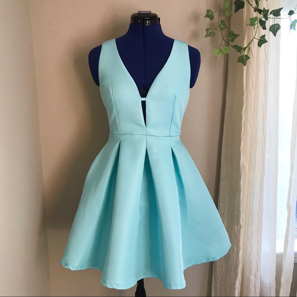 Hot & Delicious - Turquoise Dress - Small